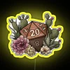 Desert D20 Tabletop Gaming Dice RGB Neon Sign - Image 5