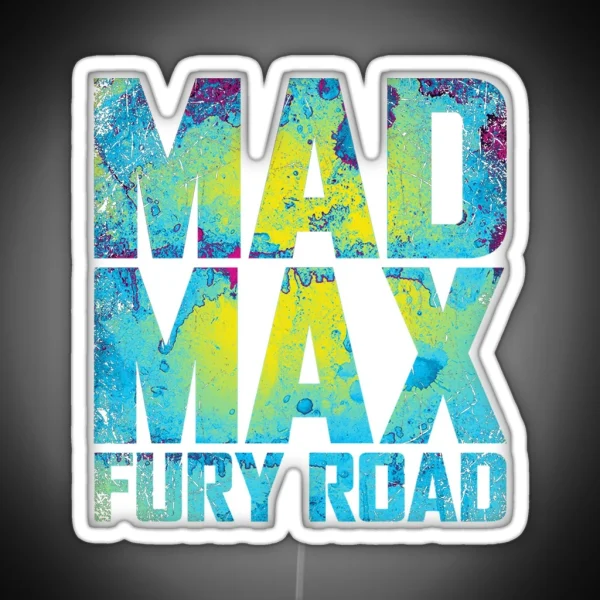Desert Legends Iconic Characters Of Mad Max RGB Neon Sign