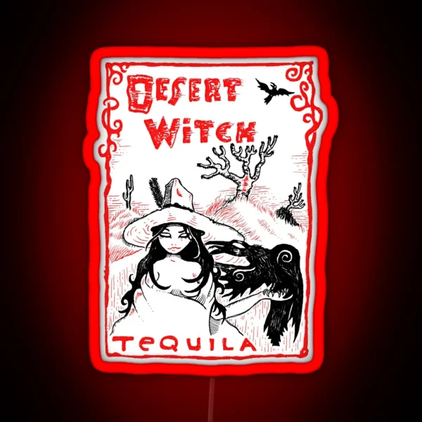 Desert Witch Tequila RGB Neon Sign