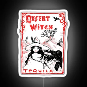 Desert Witch Tequila RGB Neon Sign