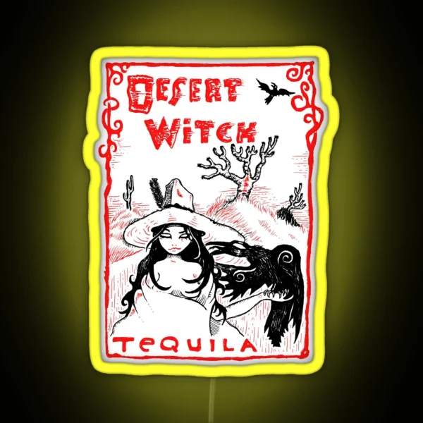 Desert Witch Tequila RGB Neon Sign