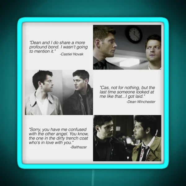 Destiel RGB Neon Sign