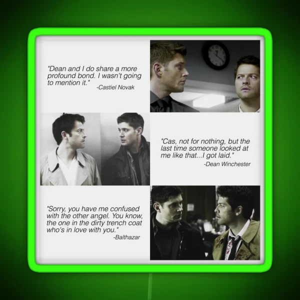 Destiel RGB Neon Sign