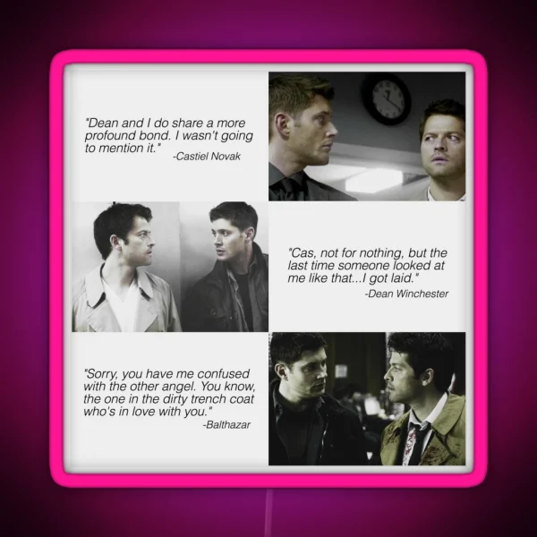 Destiel RGB Neon Sign