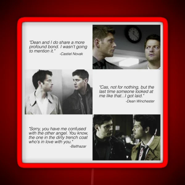 Destiel RGB Neon Sign