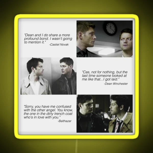 Destiel RGB Neon Sign