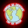 Destroy The Patriarchy Not The Planet RGB Neon Sign - Image 2