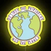 Destroy The Patriarchy Not The Planet RGB Neon Sign - Image 5