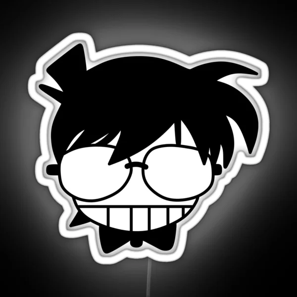 Detective Conan Badge RGB Neon Sign