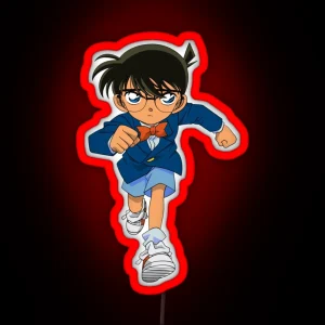 Detective Conan Cartoon RGB Neon Sign