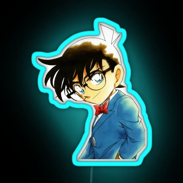 Detective Conan Edit Conan Edogawa RGB Neon Sign