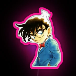 Detective Conan Edit Conan Edogawa RGB Neon Sign