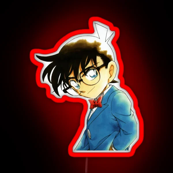 Detective Conan Edit Conan Edogawa RGB Neon Sign