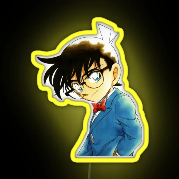 Detective Conan Edit Conan Edogawa RGB Neon Sign
