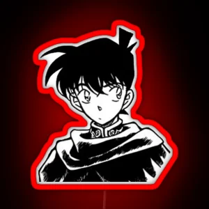 Detective Conan Edit Shinichi Kudo RGB Neon Sign