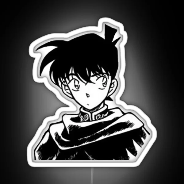 Detective Conan Edit Shinichi Kudo RGB Neon Sign
