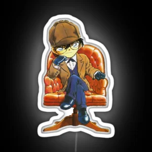 Detective Conan Edogawa Case Closed RGB Neon Sign