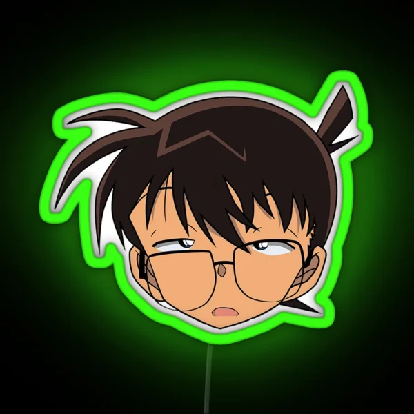 Detective Conan Edogawa Case Closed RGB Neon Sign