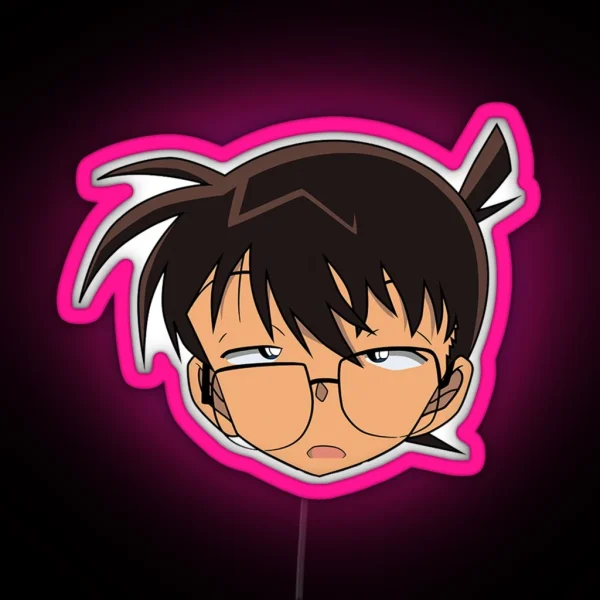 Detective Conan Edogawa Case Closed RGB Neon Sign