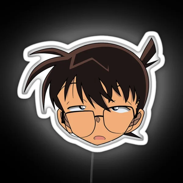 Detective Conan Edogawa Case Closed RGB Neon Sign
