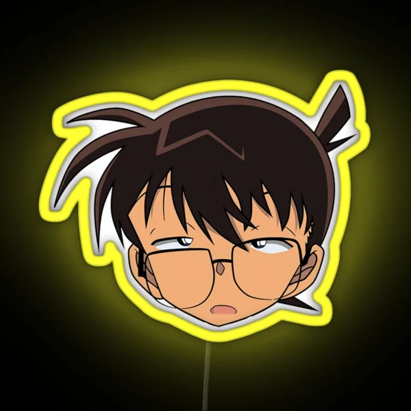 Detective Conan Edogawa Case Closed RGB Neon Sign