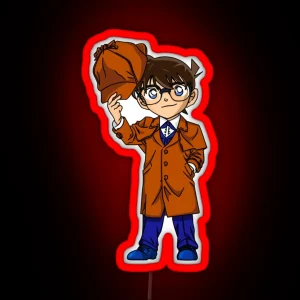 Detective Conan Edogawa Case Closed RGB Neon Sign