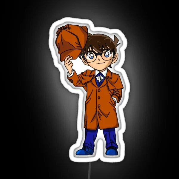 Detective Conan Edogawa Case Closed RGB Neon Sign
