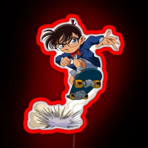 Detective Conan Edogawa Case Closed RGB Neon Sign