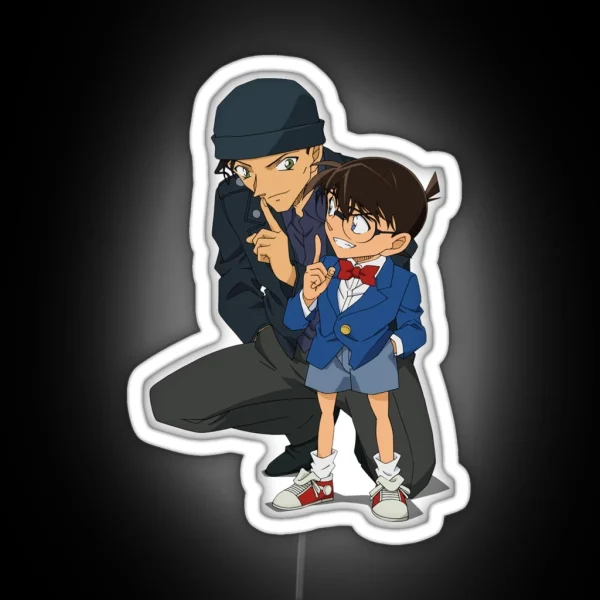 Detective Conan Edogawa Case Closed RGB Neon Sign