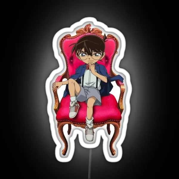 Detective Conan Edogawa Case Closed RGB Neon Sign