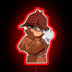 Detective Conan Edogawa Case Closed RGB Neon Sign