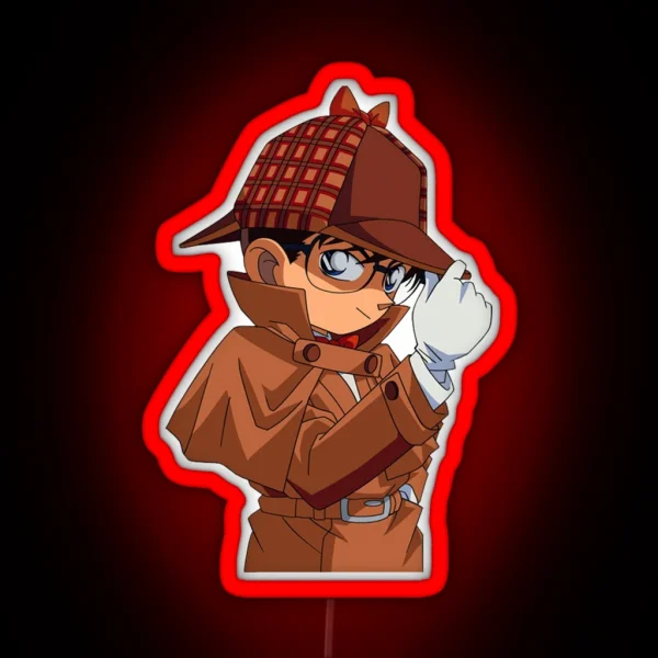 Detective Conan Edogawa Case Closed RGB Neon Sign