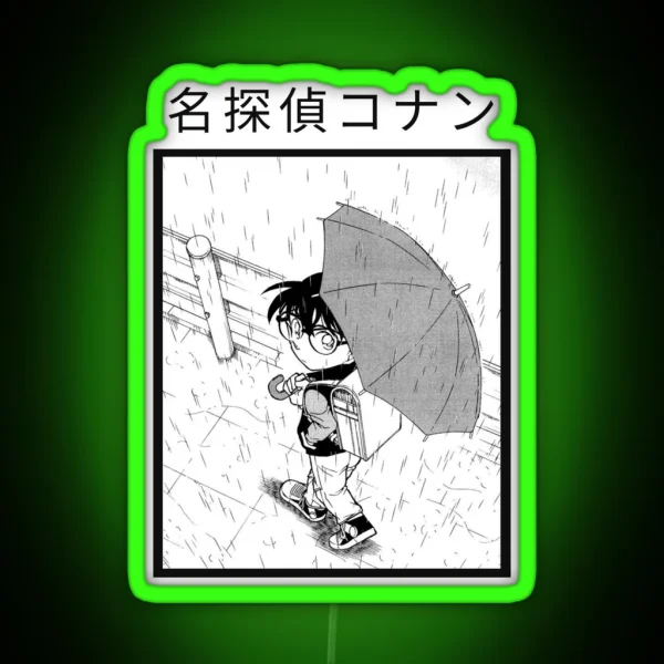 Detective Conan Edogawa Conan RGB Neon Sign