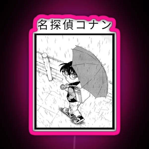 Detective Conan Edogawa Conan RGB Neon Sign