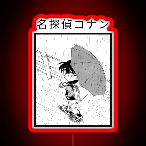 Detective Conan Edogawa Conan RGB Neon Sign
