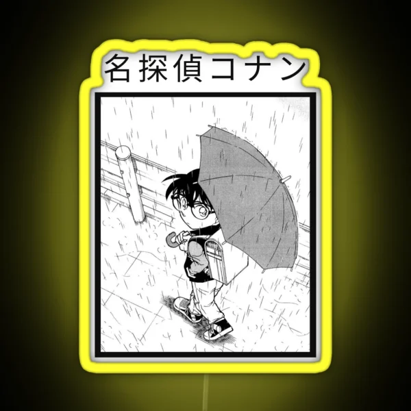 Detective Conan Edogawa Conan RGB Neon Sign