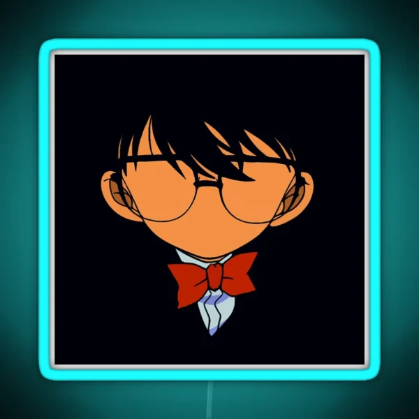 Detective Conan Face Edition RGB Neon Sign