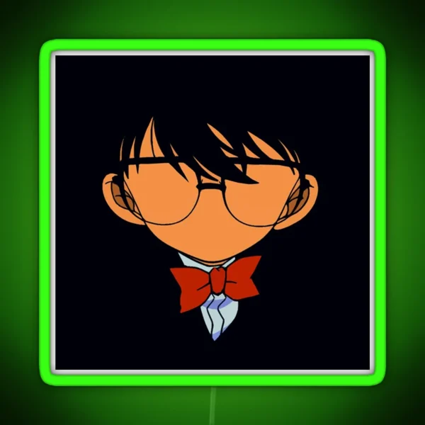 Detective Conan Face Edition RGB Neon Sign