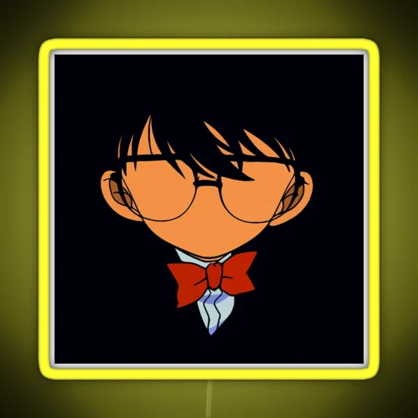 Detective Conan Face Edition RGB Neon Sign