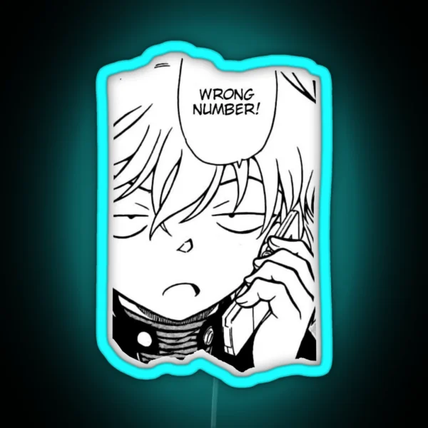 Detective Conan Haibara Ai RGB Neon Sign