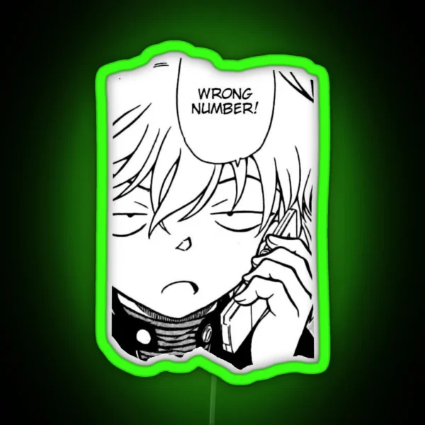 Detective Conan Haibara Ai RGB Neon Sign