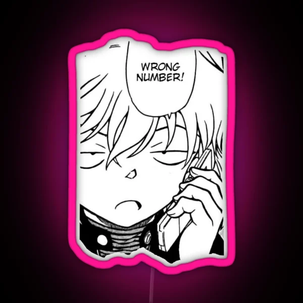 Detective Conan Haibara Ai RGB Neon Sign