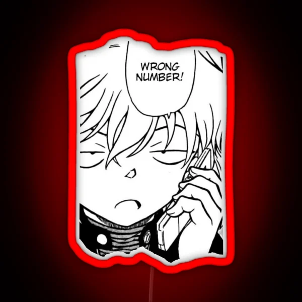 Detective Conan Haibara Ai RGB Neon Sign