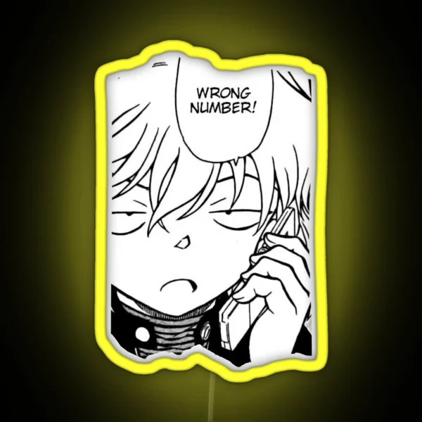Detective Conan Haibara Ai RGB Neon Sign