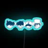 Detective Conan Icons RGB Neon Sign