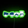 Detective Conan Icons RGB Neon Sign - Image 3