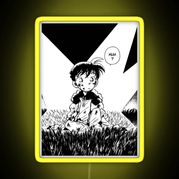 Detective Conan Manga Design RGB Neon Sign