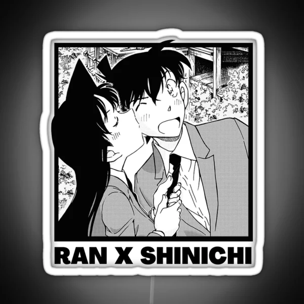 Detective Conan Ran X Shinichi RGB Neon Sign