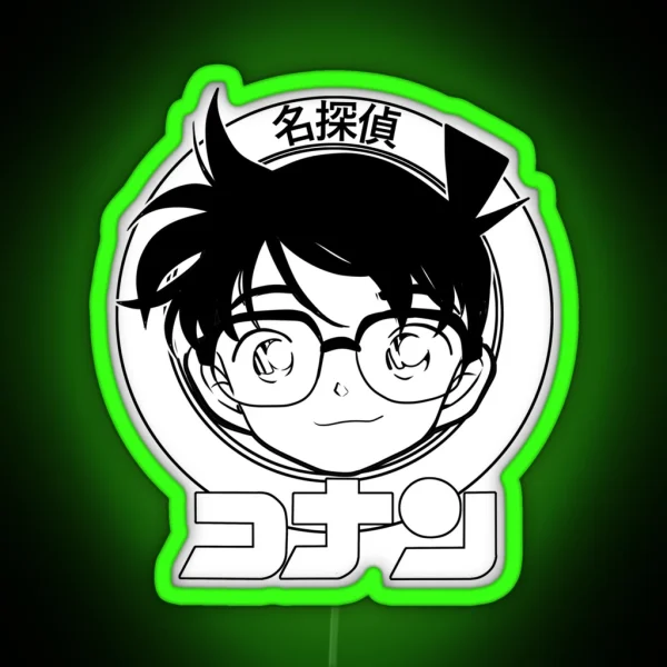 DETECTIVE CONAN RGB Neon Sign