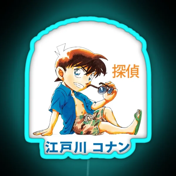 Detective Conan RGB Neon Sign